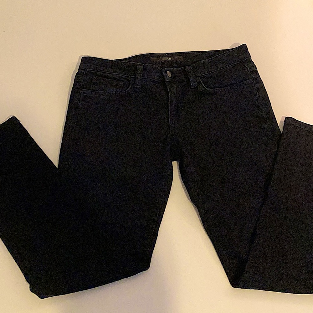 Joe’s jeans black cropped 26.5” inseam sz 28/29
